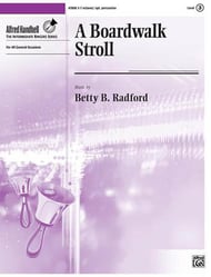 A Boardwalk Stroll Handbell sheet music cover Thumbnail